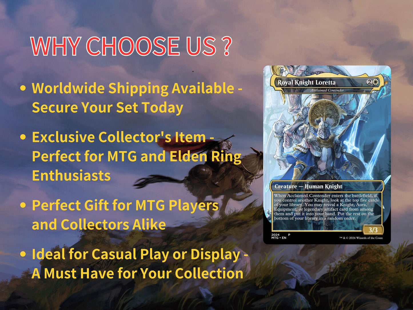 Elden Ring MTG Proxy Commander Deck: Custom Cards