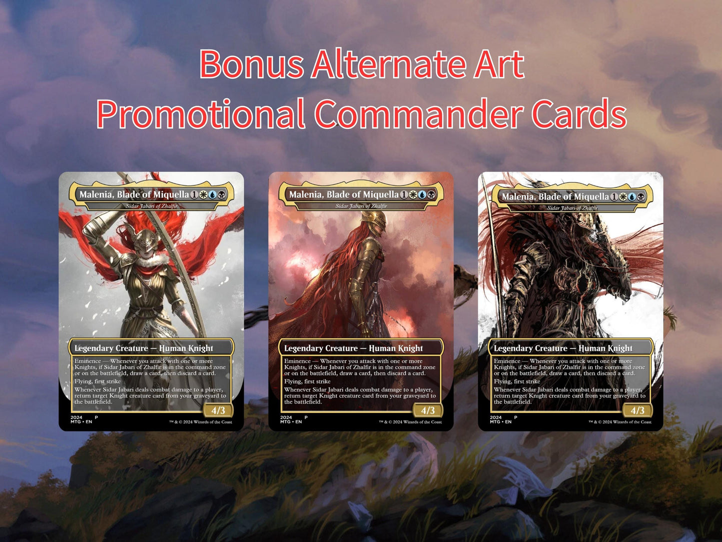 Elden Ring MTG Proxy Commander Deck: Custom Cards