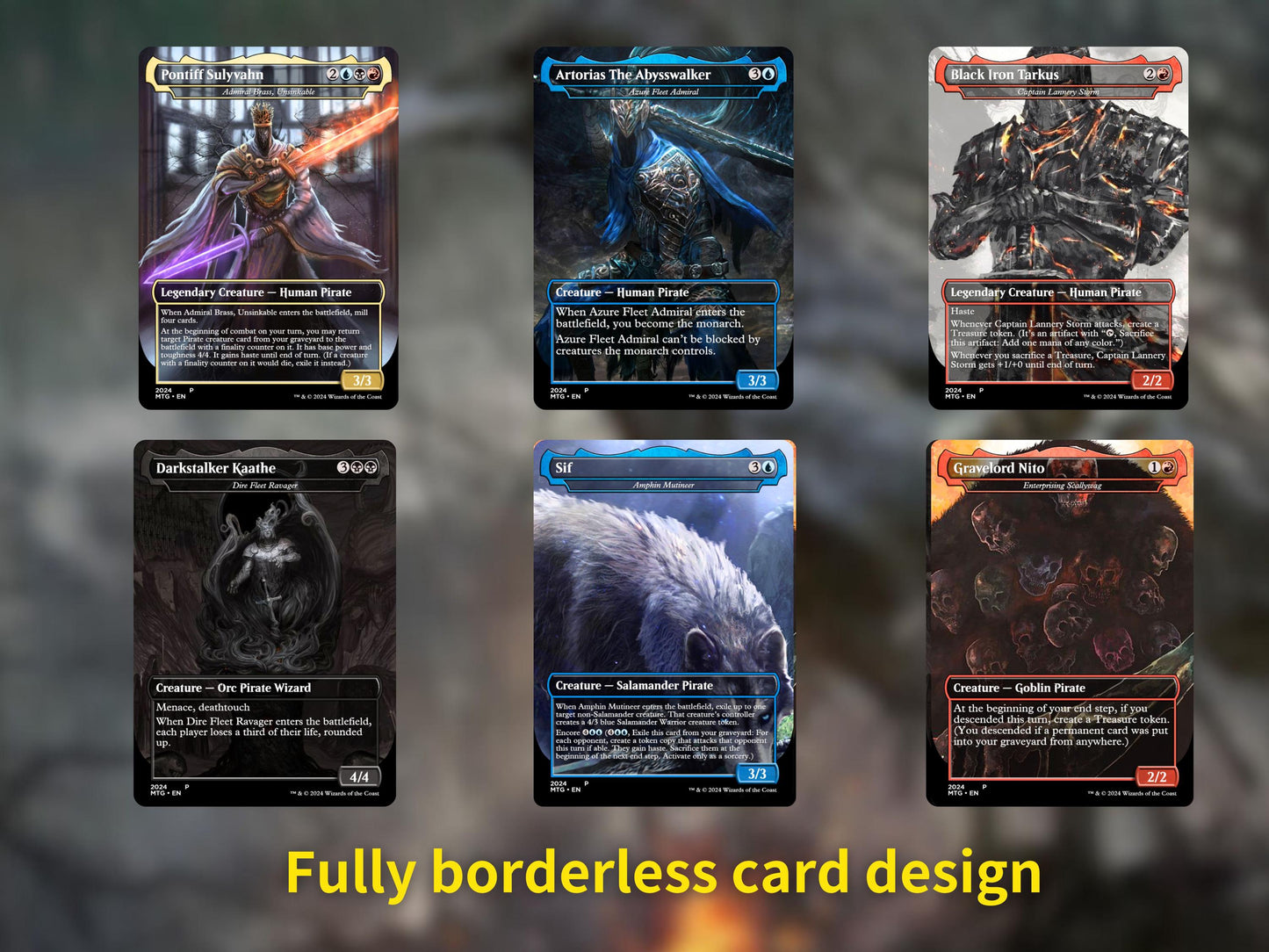 Dark Souls Commander Deck: Pontiff Sulyvahn EDH Proxy Cards