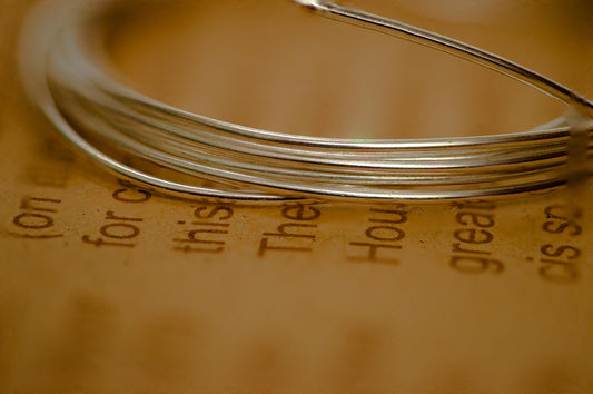 925 Sterling Silver Wire: Ring Wrapping, Pendant Making, Earrings Craft