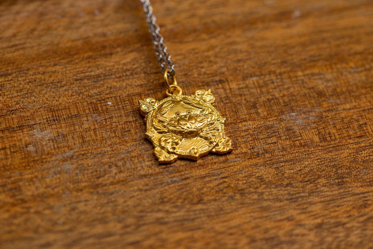18K Gold Plated Zodiac Necklace: S925 Silver Astrology Pendant