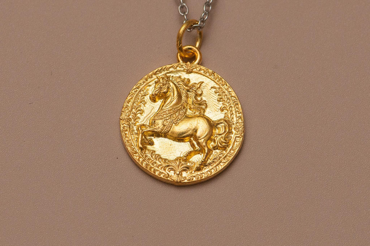 Sagittarius Zodiac Necklace: 18K Gold Plated Sterling Silver Astrology Pendant