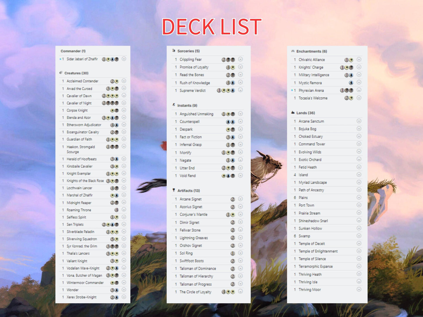 Elden Ring MTG Proxy Commander Deck: Custom Cards