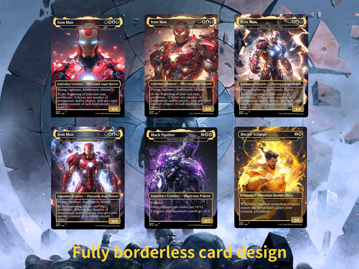 Marvel Commaner Deck • 100 Cards • SOTE for Marvel Commander Deck • Custom MTG Cards • Premium Proxy Cards • Mtg Card