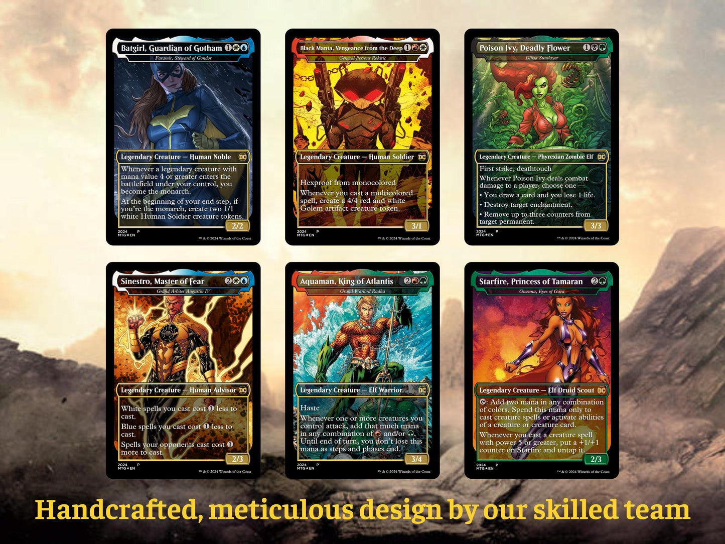 DC Commander Deck • Superman • Forge a New Legacy in the MTG Multiverse! • Custom MTG Cards • Premium Proxy Cards • Complete EDh Deck • Mtg