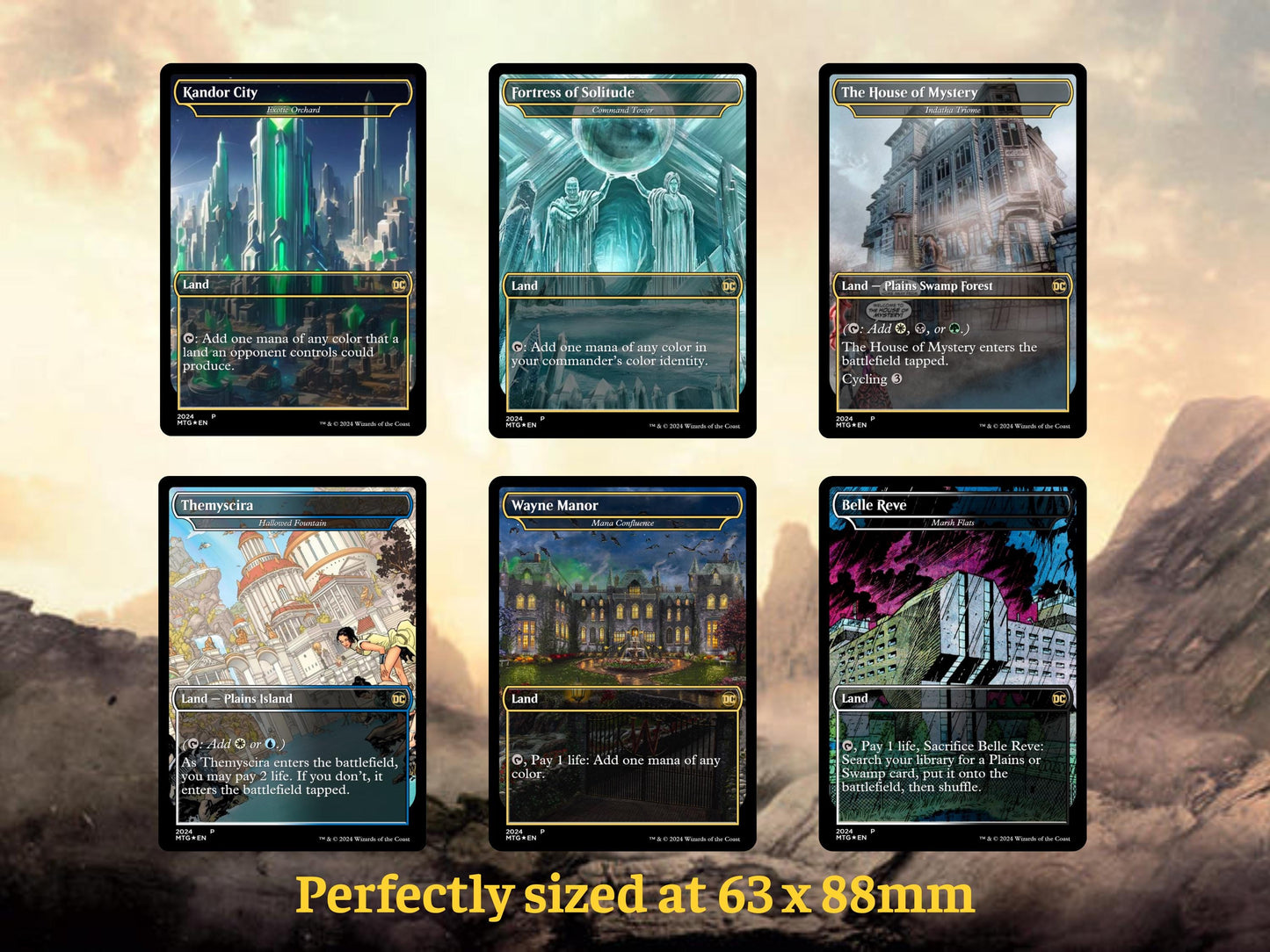 DC Commander Deck • Superman • Forge a New Legacy in the MTG Multiverse! • Custom MTG Cards • Premium Proxy Cards • Complete EDh Deck • Mtg