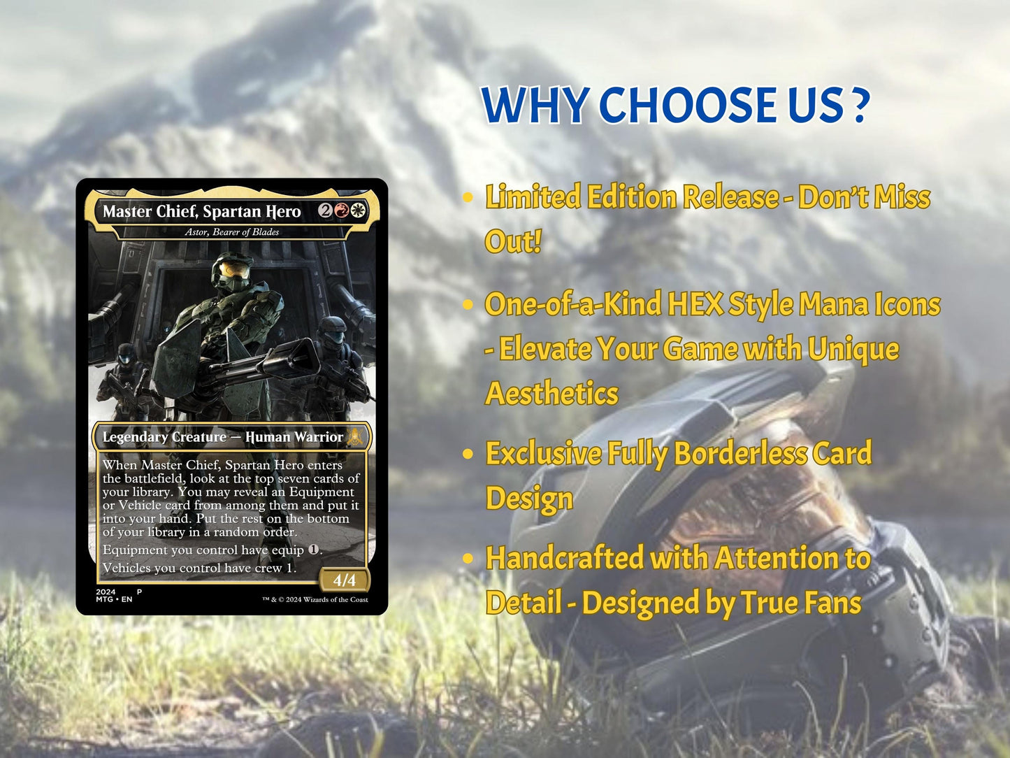 Halo Infinite Commander Deck: Custom MTG Proxy Cards