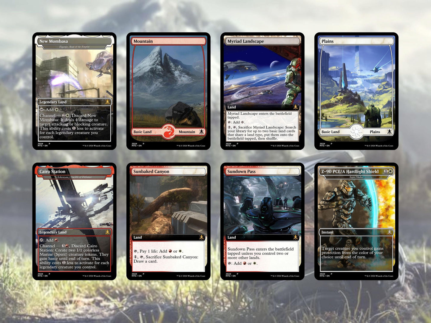 Halo Infinite Commander Deck: Custom MTG Proxy Cards