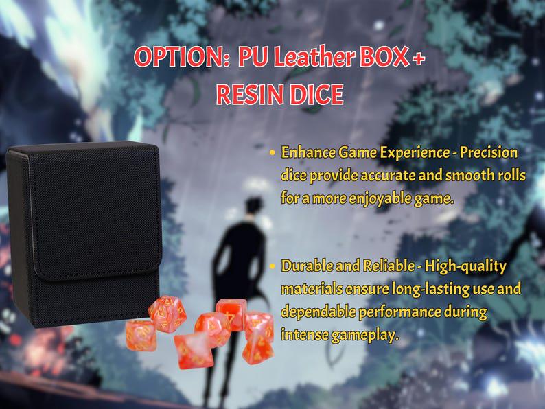 Solo Leveling Jinwoo Sung MTG Proxy Commander Deck