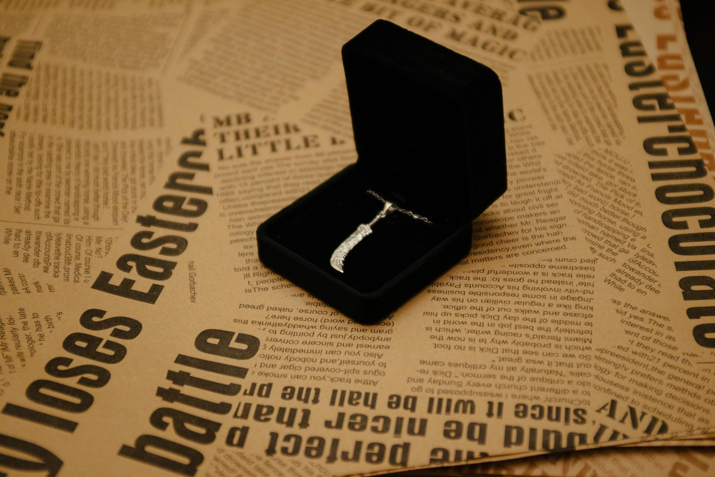 Starscourge Greatsword Pendant: Elden Ring S925 Silver Necklace