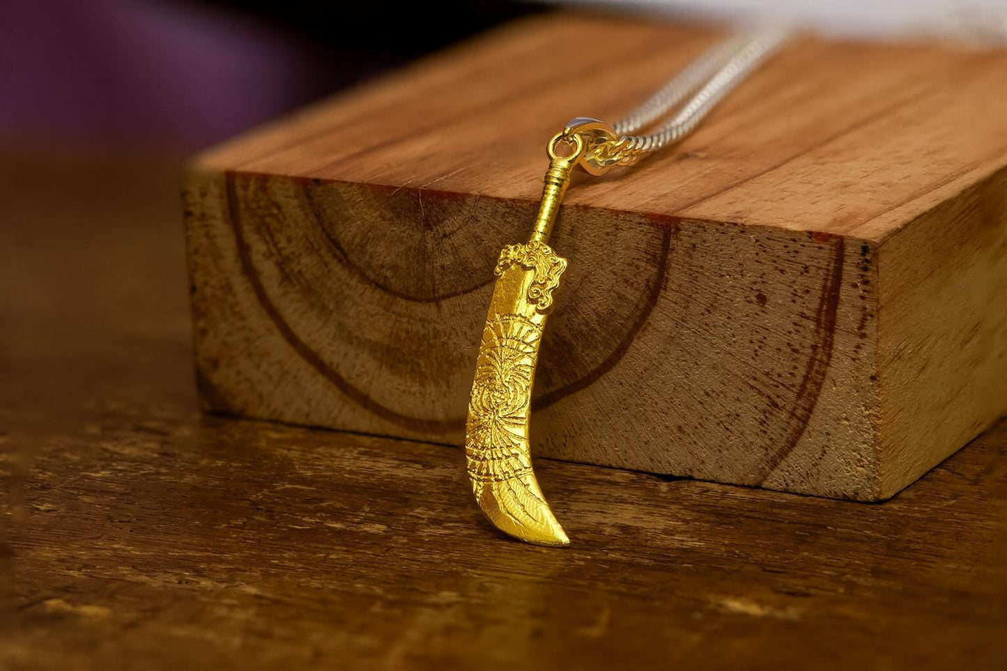 Starscourge Greatsword Pendant: Elden Ring S925 Silver Necklace