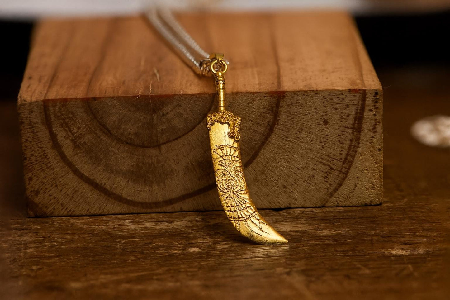 Starscourge Greatsword Pendant: Elden Ring S925 Silver Necklace