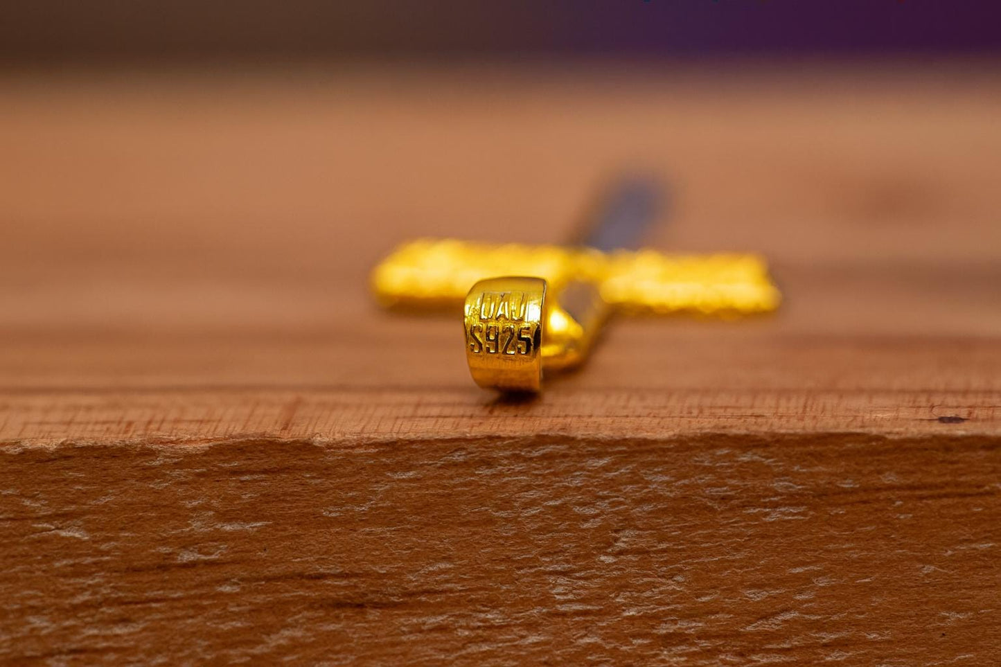 Engraved Cross Pendant Necklace S925 Sterling Silver Vintage Faith Jewelry for Men, Handcrafted Religious Gift