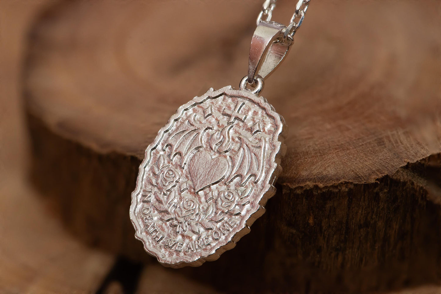 Gold Plated Skeleton Couple Pendant S925 Sterling Silver Necklace, Romantic Gothic Jewelry Gift, Handmade Skull Charm