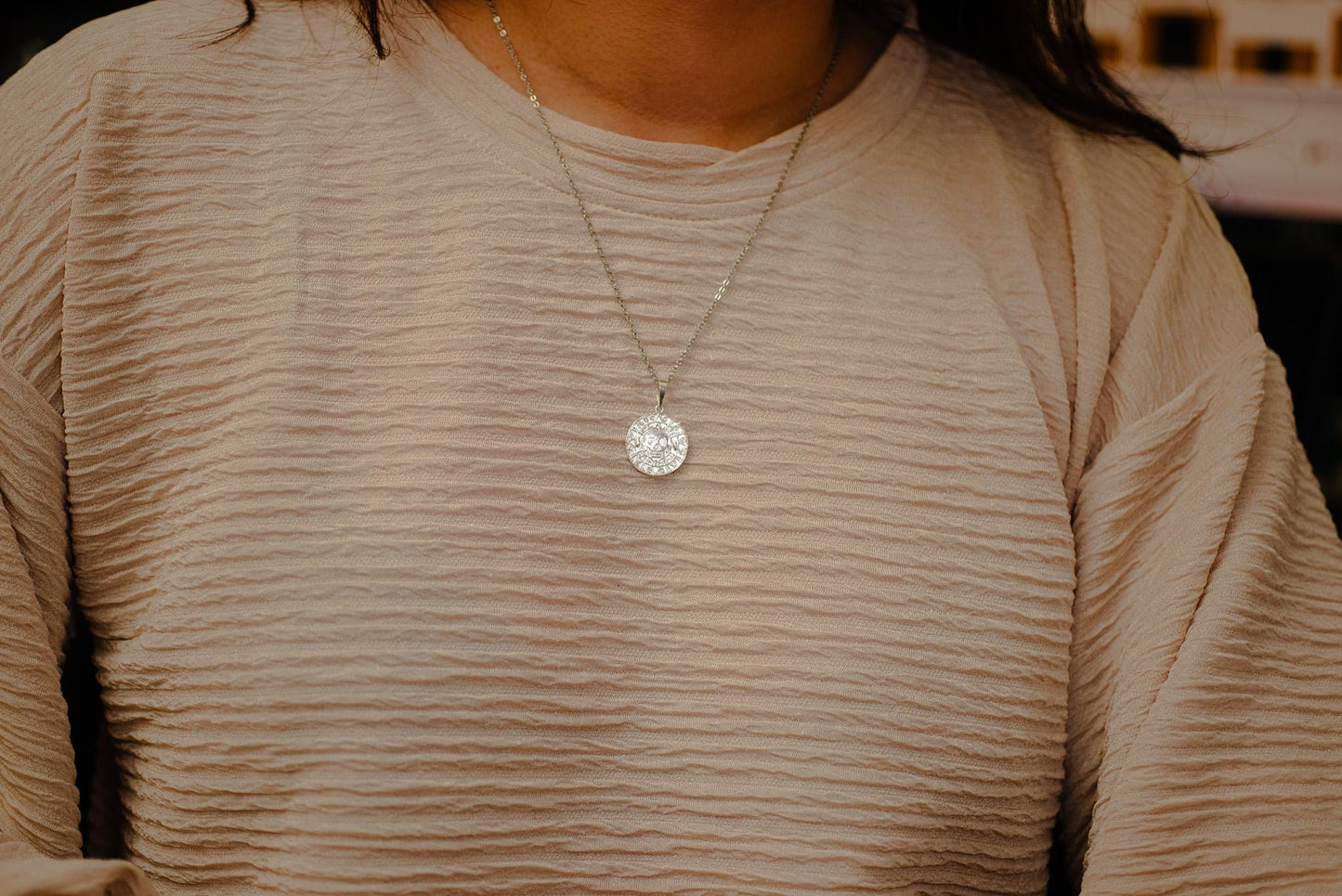 Handmade S925 Silver Aztec Coin Pendant, Pirate Treasure Necklace, Nautical Skull Jewelry, Men’s Gothic Amulet, Vintage Silver Gift