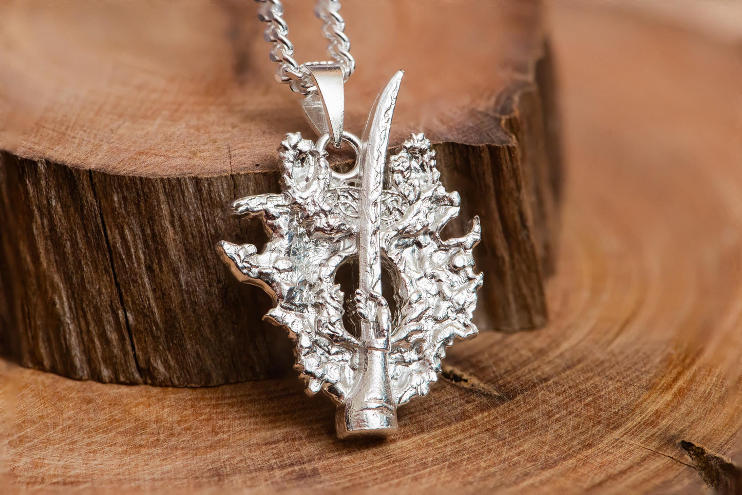 Gold Winged Sword Insignia Pendant S925 Sterling Gold Plated Handmade Jewelry, Medieval Fantasy Necklace for Gamer