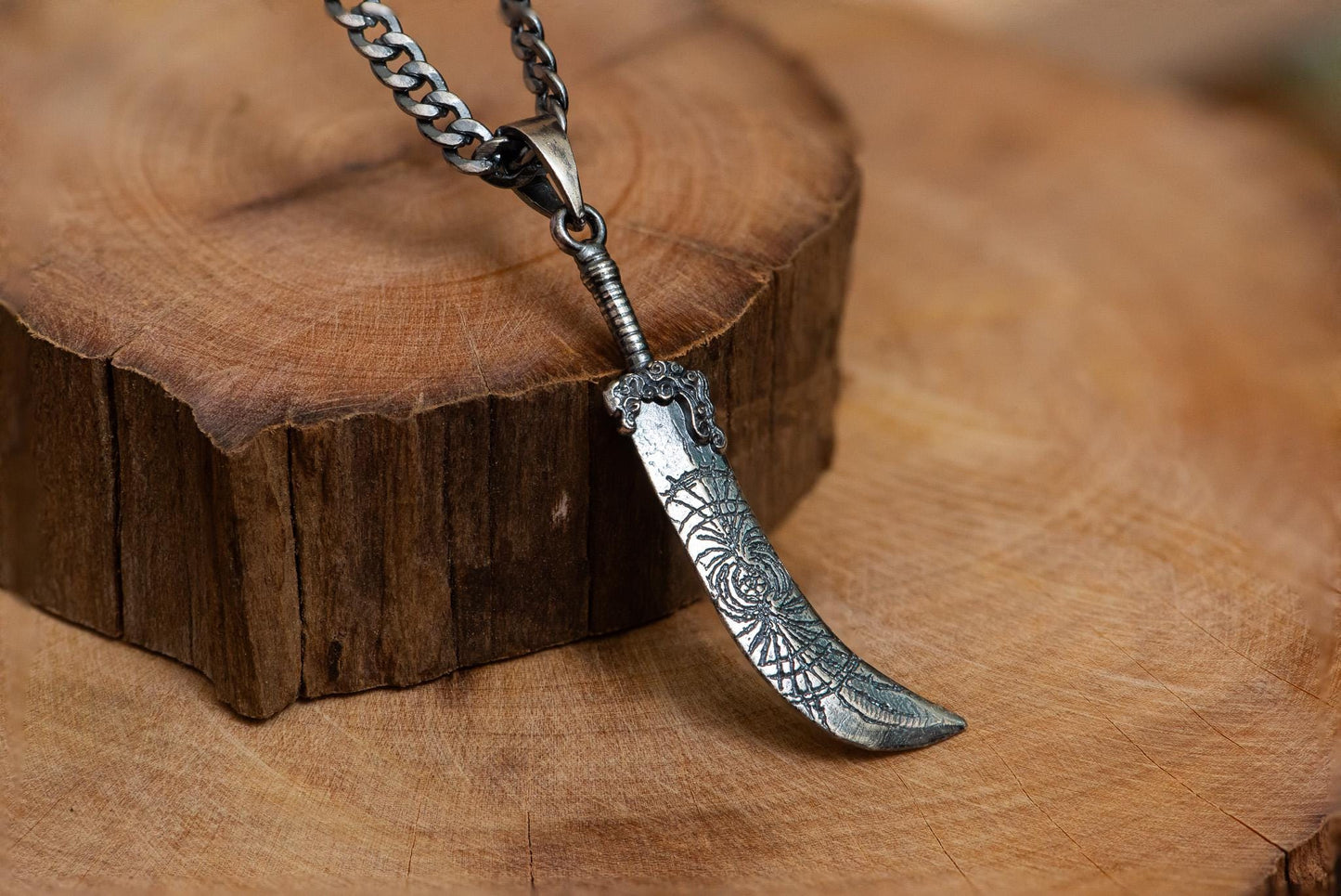 Elden Warrior Collection S925 Oxidized Silver Necklace Set | Handmade Fantasy Jewelry | Dark Souls RPG Gift For Gamer Men Women