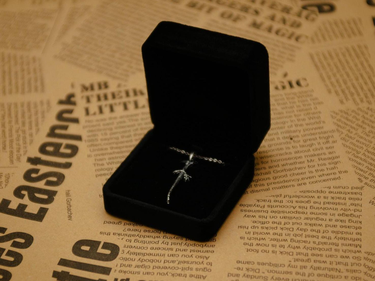 Handmade Dragonscale Blade Sword Pendant S925 Silver Necklace for Men, Fantasy Jewelry, RPG Fan Gift, Gothic Sword Necklace