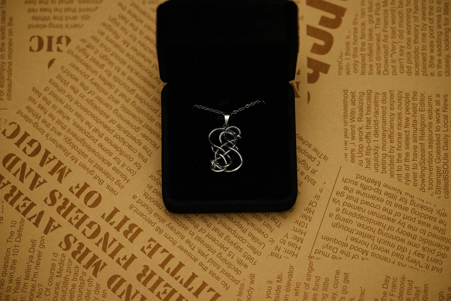 Loki Serpent Knot Pendant in 925 Sterling Silver – Norse Viking Snake Amulet | 18K Gold Plated Norse Jewelry, Mythology Gift for Him Her